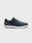 Navy Nubuck / Light Grey Sole Hubbard Fast For Him Shoe | Men's Casual Shoes | Sam's Tailoring Fine Men Clothing