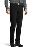 Black Chicago Cotton Wool Denim Chino | Meyer Trousers/Chinos |  Sam's Tailoring Fine Men Clothing