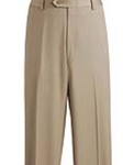 Hart Schaffner Marx Tan Flat Front Trouser 562-389676-788 - Trousers | Sam's Tailoring Fine Men's Clothing