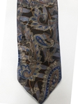 Robert Talbott Brown With Blue Paisley Pattern 7 Fold Sudbury Tie 321123-61|Sam's Tailoring Fine Men's Clothing