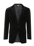 Black Stretch Velvet Peal Labels Dinner Jacket | Hickey Freeman Jackets Collection | Sam's Tailoring Fine Men Clothing