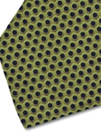 Green and Black Diamond Sartorial Silk Tie | Italo Ferretti Spring Summer Collection | Sam's Tailoring