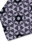 Grey, Dark Gery & Black Paisley Sartorial Silk Tie | Italo Ferretti Spring Summer Collection | Sam's Tailoring