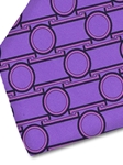 Violet and Black Sartorial Silk Tie | Italo Ferretti Fine Ties Collection | Sam's Tailoring