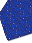 Blue and White Sartorial Silk Tie | Italo Ferretti Fine Ties Collection | Sam's Tailoring