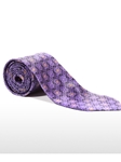 Purple and Black Sartorial Tailored Silk Tie | Italo Ferretti Fine Ties Collection | Sam's Tailoring