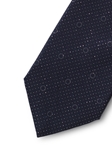 Silk Satin With Lurex Patterned Sartorial Tie | Italo Ferretti Fine Ties Collection | Sam's Tailoring