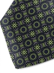 Green, Violet & Navy Sartorial Silk Tie | Italo Ferretti Ties Collection | Sam's Tailoring Fine Men Clothing