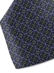 Green, Blue & Navy Sartorial Silk Tie | Italo Ferretti Ties Collection | Sam's Tailoring Fine Men Clothing