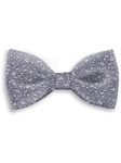 Gray on Gray Sartorial Handmade Silk Bow Tie | Bow Ties Collection | Sam's Tailoring Fine Men Clothing