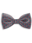 Green, Orange & Blue Floral Sartorial Silk Bow Tie | Bow Ties Collection | Sam's Tailoring Fine Men Clothing