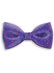 Pink and Blue Sartorial Handmade Silk Bow Tie | Bow Ties Collection | Sam's Tailoring Fine Men Clothing