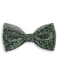 Green and Navy Sartorial Handmade Silk Bow Tie | Bow Ties Collection | Sam's Tailoring Fine Men Clothing