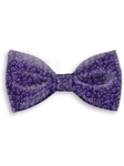 Black & Violet Sartorial Handmade Silk Bow Tie | Bow Ties Collection | Sam's Tailoring Fine Men Clothing