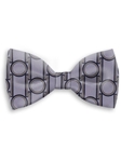 Gray, Black & Brown Sartorial Silk Bow Tie | Bow Ties Collection | Sam's Tailoring Fine Men Clothing