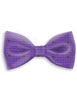 Brown and Violet Sartorial Handmade Silk Bow Tie | Bow Ties Collection | Sam's Tailoring Fine Men Clothing