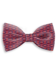 Red and Blue Sartorial Handmade Silk Bow Tie | Bow Ties Collection | Sam's Tailoring Fine Men Clothing