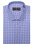 Marine Plaid Estate Sutter Classic Dress Shirt | Dress Shirts Collection | Sam's Tailoring Fine Men Clothing