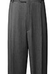 Hart Schaffner Marx Wool/Cashmere Grey Pleated Trouser 562-389691 - Trousers | Sam's Tailoring Fine Men's Clothing