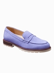 Periwinkle Suede With White Sole Women's Shoe | Fine Women's Shoes | Sam's Tailoring