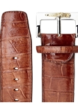 Cognac Genuine Alligator Men's Belt | Belvedere New Belts Collection | Sams Tailoring