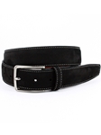 Grey 54459 Torino Men/'s Italian Sueded Calfskin Belt