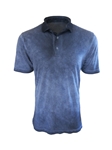 Capri Blue Luxe Pima Short Sleeves Polo | Georg Roth Los Angeles Polos | Sam's Tailoring Fine Men Clothing