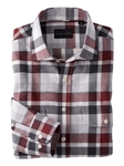 Winter Landen Graham Plaid Long Sleeve Work Shirt | Bobby Jones Shirts Collection | Sams Tailoring Fine Men's Clothing
