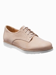 Tan Waxhide Leather With White Sole Women's Shoe | Samuel Hubbard Women Shoes | Sam's Tailoring Fine Men Clothing
