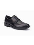 Black Smooth Leather Classic Men's Oxford Shoe | Mephisto Shoes | Sam's Tailoring Fine Men Clothing
