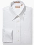 White Point Collar Pinpoint French Cuff Shirt | Gitman Formal Wear | Sam's Tailoring Fine Men Clothing