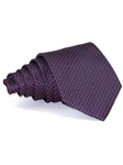 Blue With Red & White Sartorial Woven Silk Tie | Italo Ferretti Ties | Sam's Tailoring Fine Men Clothing