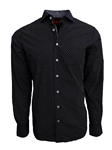 Black & White Mini Floral Print Cedarhust Shirt | Georg Roth Shirts | Sams Tailoring Fine Mens Clothing