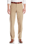 Oxford Khaki Poplin Suit Separate Flat Front Pant | Palm Beach Seasonal Suits & Pants | Sam's Tailoring Fine Men's Clothing