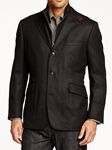 Black Side Vent Wool Cashmere Ritchie Sport Coat | Kroon Hybrid Sport Coats | Sam's Tailoring Fine Men's Clothing