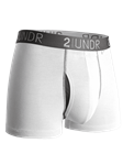 White/Grey 3 Inch Trunk Cut Swing Shift Underwear | 2Undr Trunk Underwear | Sam's Tailoring Fine Men Clothing