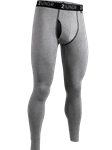 Heather Grey 4-Way Stretch Long John Underwear | 2Undr Long John | Sam's Tailoring Fine Men's Clothing