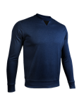 Navy Long Sleeve Crew New Men's Pullover | 2Undr Lounge Wear | Sam's Tailoring Fine Men's Clothing