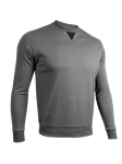 Grey/Grey Long Sleeve Crew New Men's Pullover | 2Undr Lounge Wear | Sam's Tailoring Fine Men's Clothing