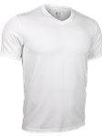 White Classic V-Neck Short Sleeve Tee | 2Undr Men Tee Shirts | Sam's Tailoring Fine Men's Clothing