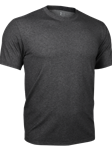 Charcoal Classic Crew Neck Short Sleeve Tee | 2Undr Men's Tee Shirts | Sam's Tailoring Fine Men's Clothing