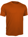 Deep Orange Classic Crew Neck Short Sleeve Tee | 2Undr Men's Tee Shirts | Sam's Tailoring Fine Men's Clothing