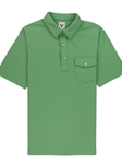 Fairway Green Flap Pocket Comfort Pique Palms Polo | Vastrm Polo Shirts | Sam's Tailoring Fine Men Clothing