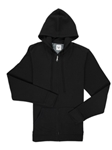 Black Comfort Pique Fabric Men's PK Hoodie | Vastrm Pullovers Collection | Sam's Tailoring Fine Men Clothing