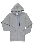 Heather Grey Comfort Pique Fabric PK Hoodie | Vastrm Pullovers Collection | Sam's Tailoring Fine Men Clothing