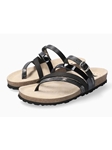 Black Patent Leather Women's Nubuck Sandal | Mephisto Women's Classic Sandals | Sam's Tailoring  Fine Women Shoes