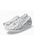 Stone Snake Print Leather Women's Flat Shoe| Mephisto Women's Flats | Sam's Tailoring  Fine Women Shoes