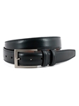 Black Italian Aniline Leather Dressy Elegance Belt | Torino Leather Dressy Elegance Belts | Sam's Tailoring Fine Men Clothing