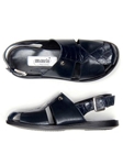 Blue Renzo Alligator & Calfskin Men's Sandal | Mauri Men's Sandals | Sam's Tailoring Fine Men's Shoes