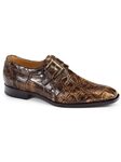 Burnished Brown Alligator Monk Strap Men Shoe | Mauri Monk Strap Shoes | Sam's Tailoring Fine Men's Shoes